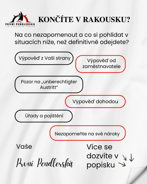 Končíte práci v Rakousku? Končíte práci v Rakousku?